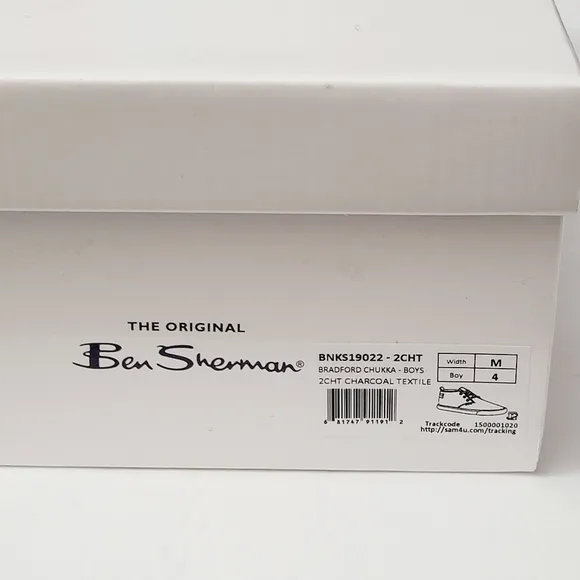 Ben Sherman Big Boy Bradford Chukka Sneaker Shoes