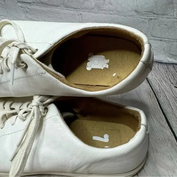 Cole Haan Crosscourt ll Casual Shoes Off White Leather Men's Size 12